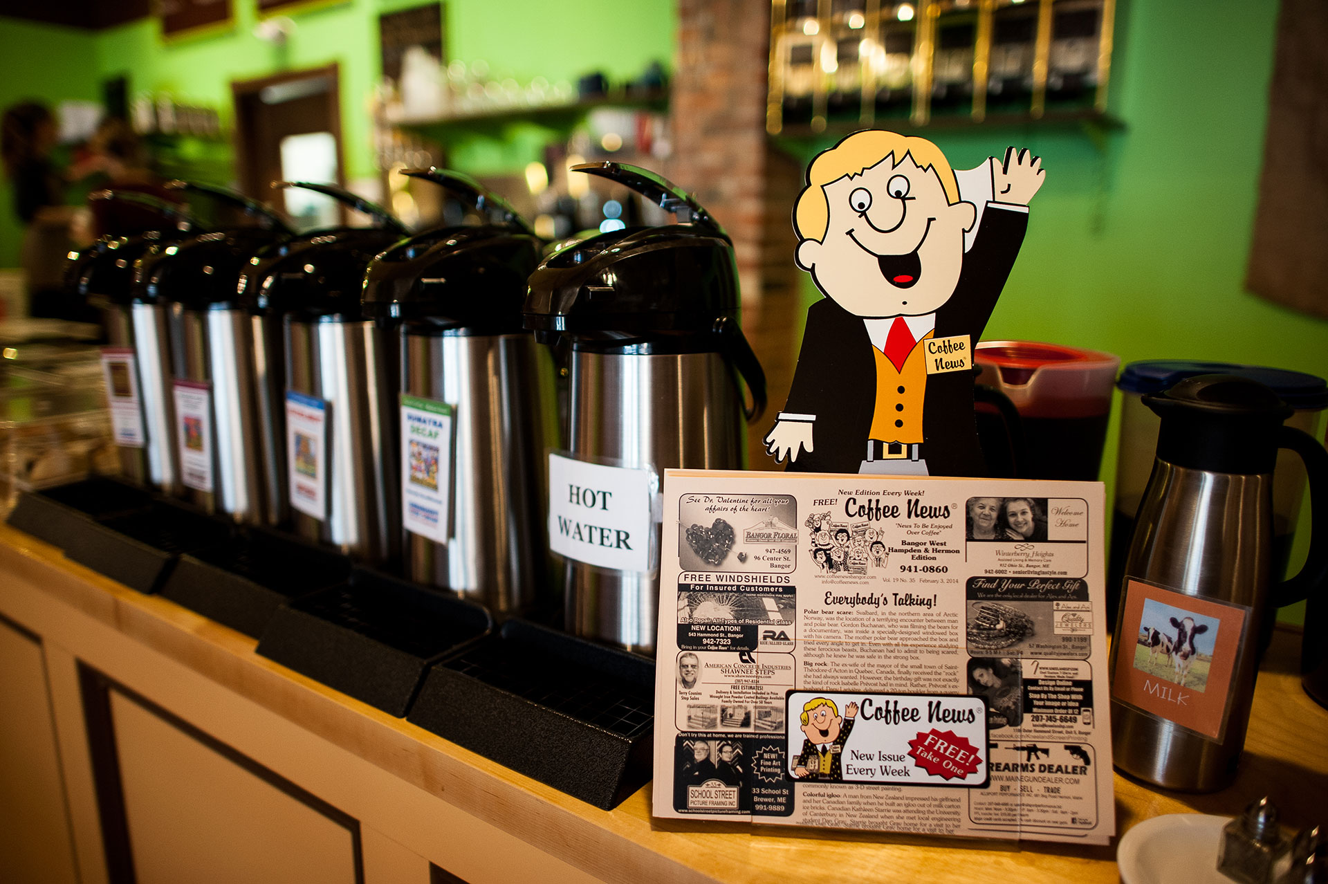 Start a Franchise Coffee News Weekly Local Advertisments